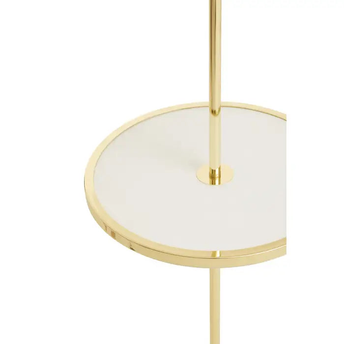 Shaoguan Shiny Brass Tapered Floor Lamp