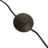 Stockholm Shiny Brass Tapered Floor Lamp