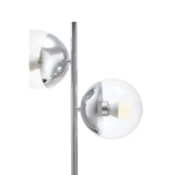 Revive Large Silver Finish Metal Table Lamp