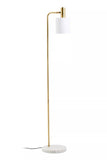 Newman White And Gold Floor Lamp