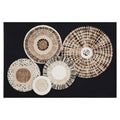 Module Natural And black Paper Design Wall Art