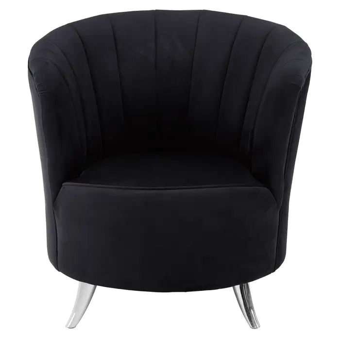 Mota Black Tub Chair
