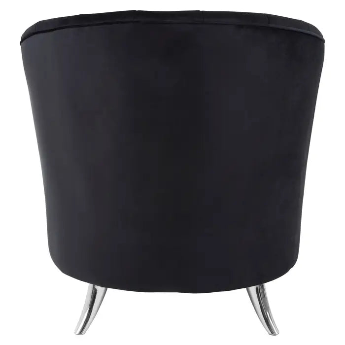 Mota Black Tub Chair
