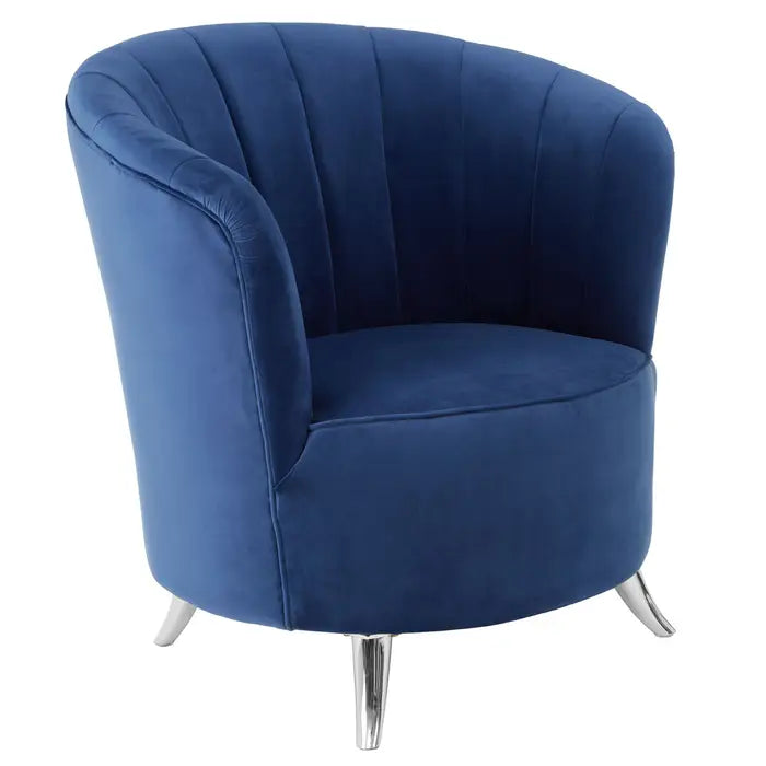 Moca Blue Tub Chair