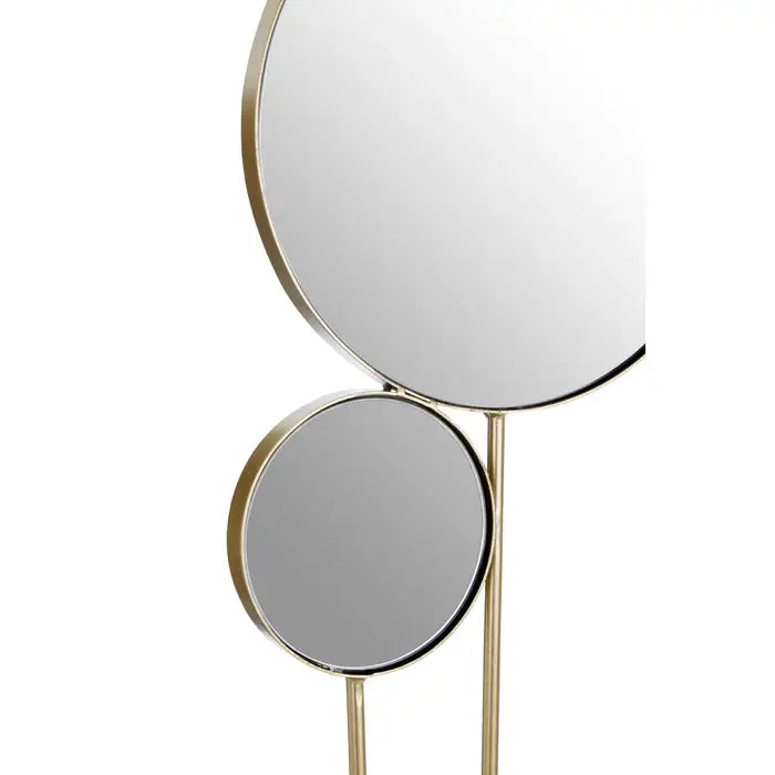 Trasio Wall Mirror with Gold Finish Frame