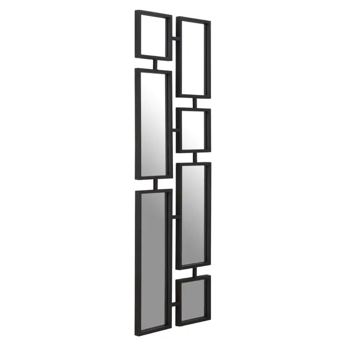 Belton Black Multi Frame Mirror