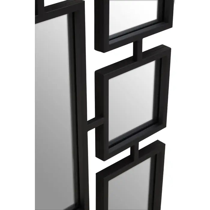 Belton Black Multi Frame Mirror