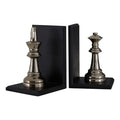 King and Queen Chess Bookends