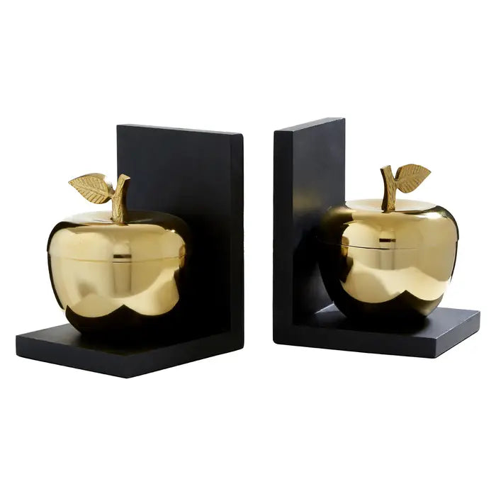 Set of 2 Apple Bookends