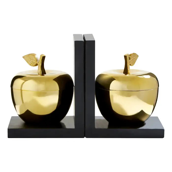 Set of 2 Apple Bookends