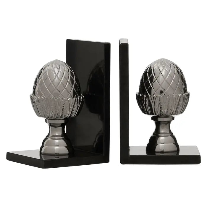 Pair of Acorn Bookends