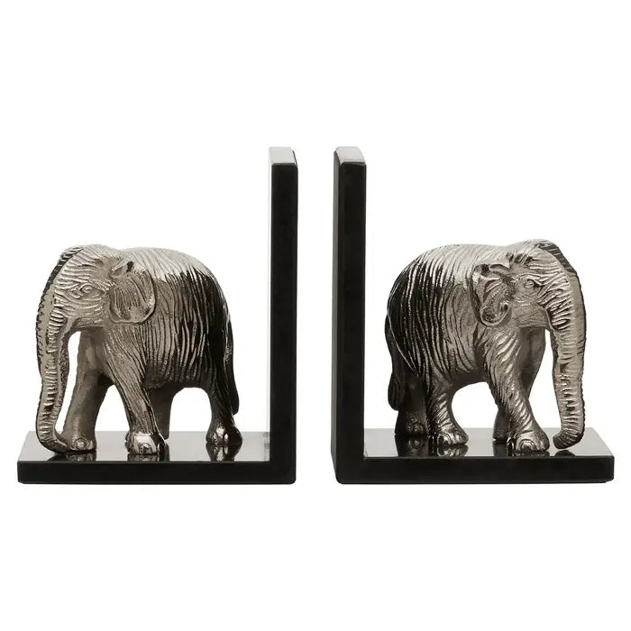 Knowles Set of 2 Elephant Bookends