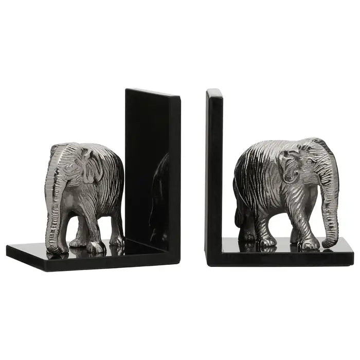 Knowles Set of 2 Elephant Bookends