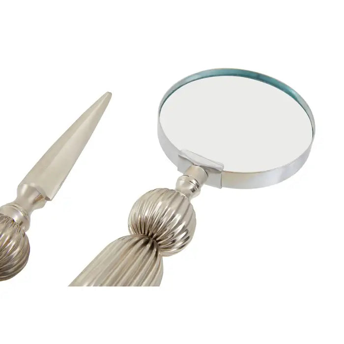 Chestnut Magnifier And Letter Opener