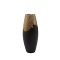 Dallas Small Black and Gold Vase