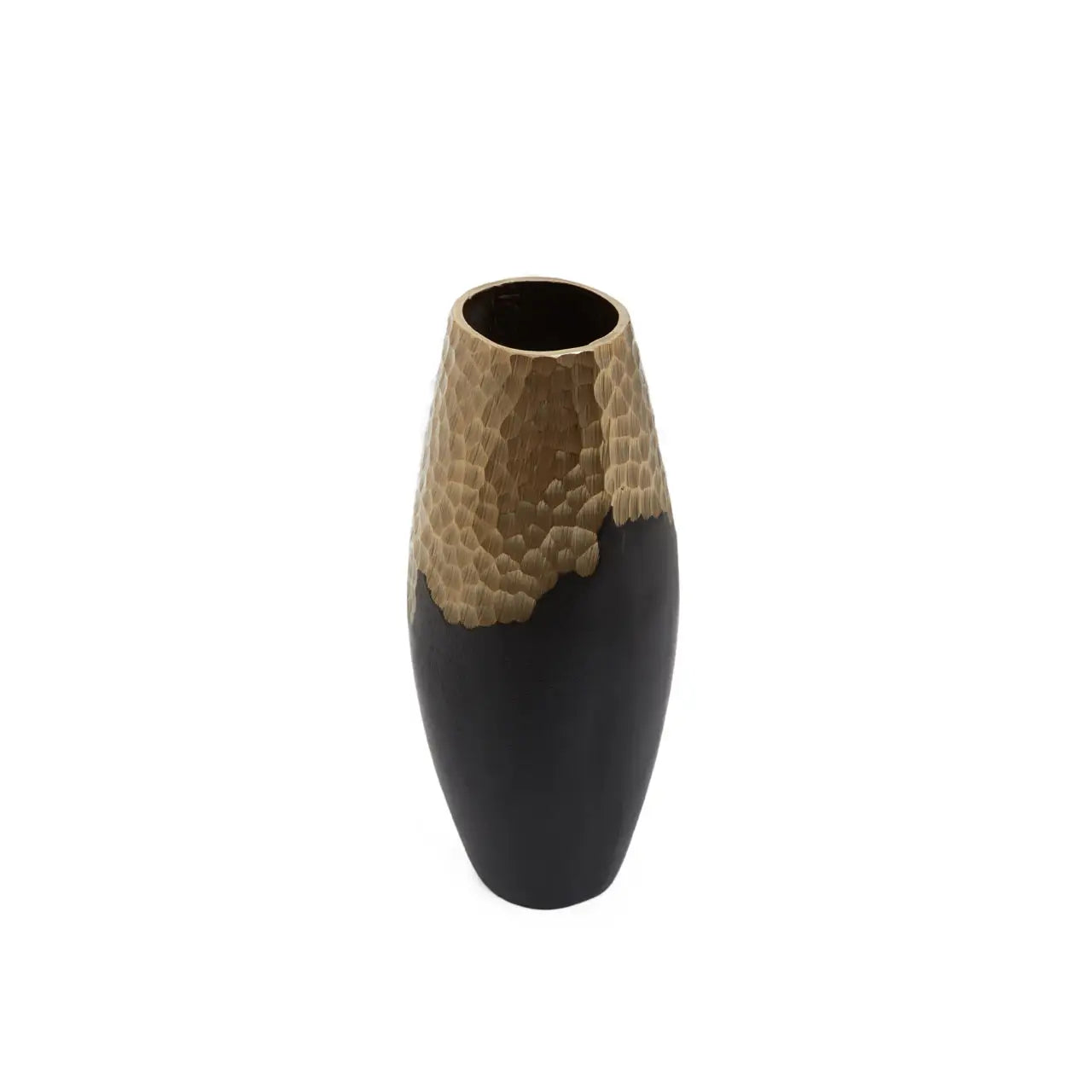 Dallas Small Black and Gold Vase