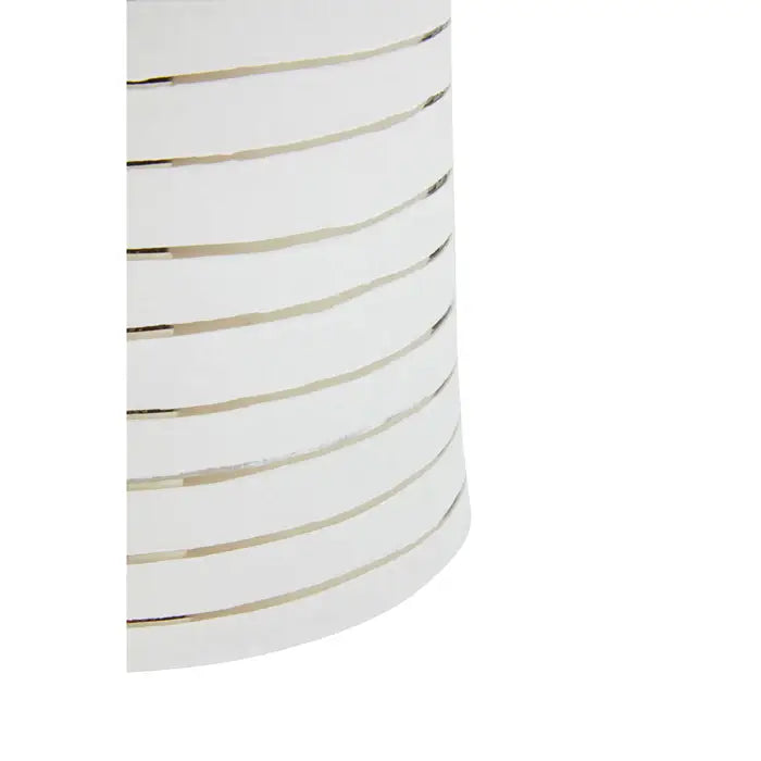 Halter Large White Silver Ceramic Planter