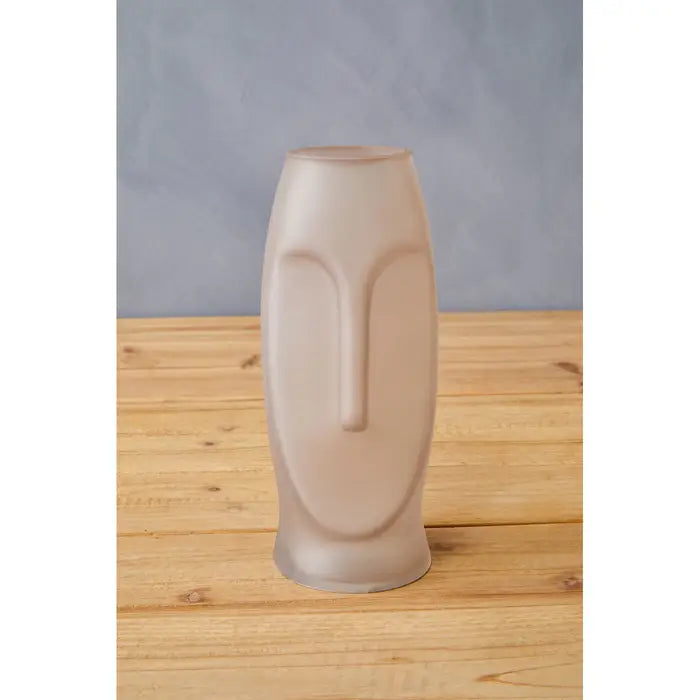 Visca Small GreyGlass Vase