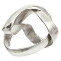 Prince Silver Finish Knot Sculpture