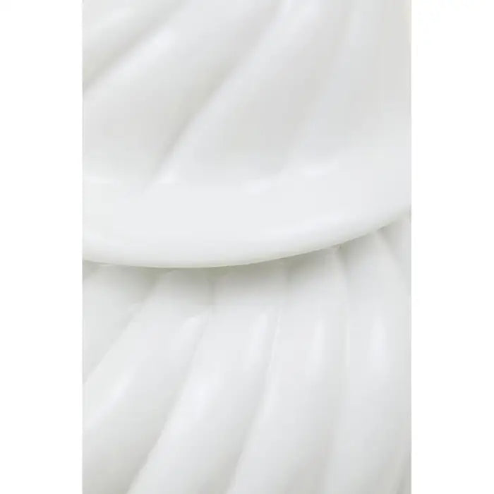 Damian Small Ceramic White Jar