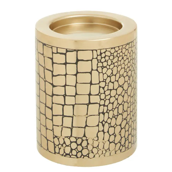 Macho Small Crocodile Pattern Candle Holder