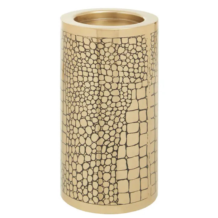 Macho Large Crocodile Pattern Candle Holder