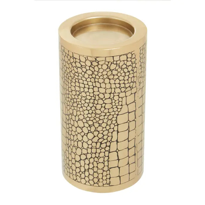 Macho Large Crocodile Pattern Candle Holder