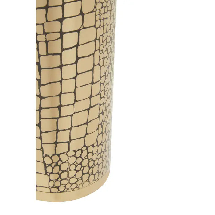 Macho Large Croc Pattern Vase