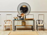 Darnell Natural And Black Planter