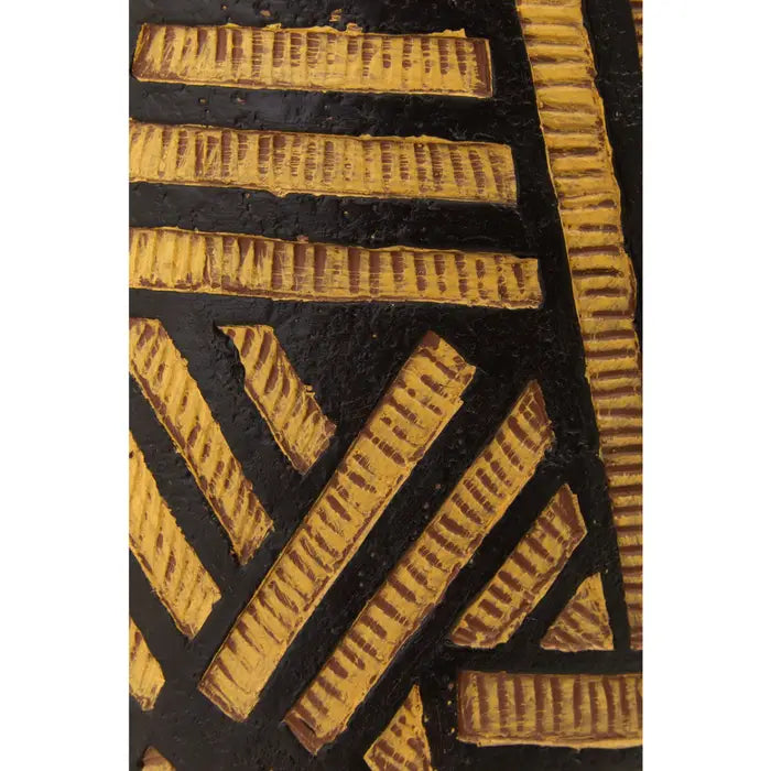 Daxton Natural And Black Planter With Angular Legs