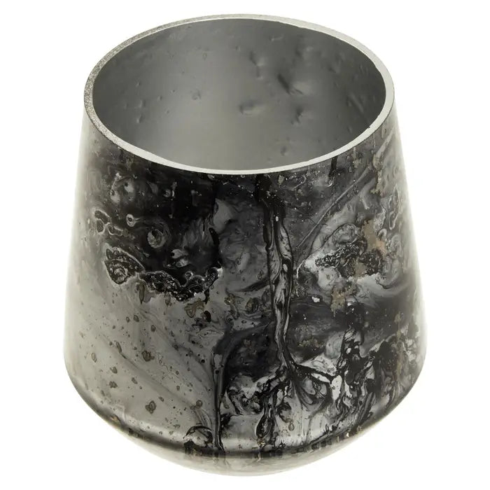 Gano Grey Candle Holder