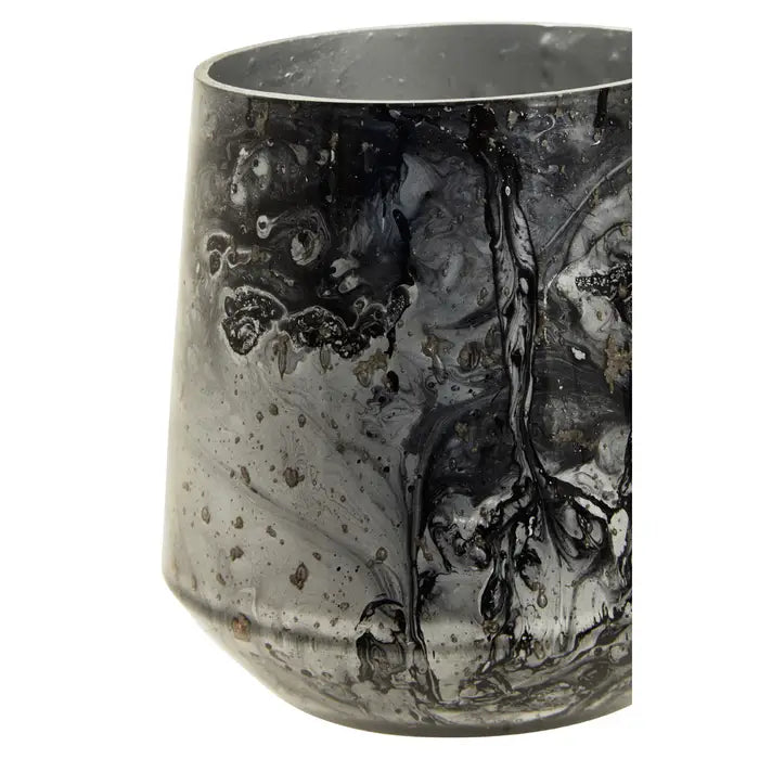 Gano Grey Candle Holder