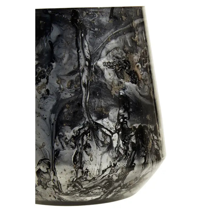 Gano Grey Candle Holder