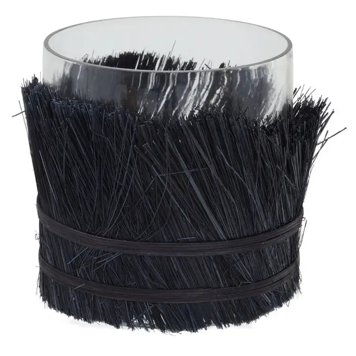 Kuba Black Small Candle Holder