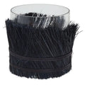 Kuba Black Small Candle Holder
