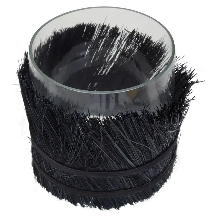 Kuba Black Small Candle Holder