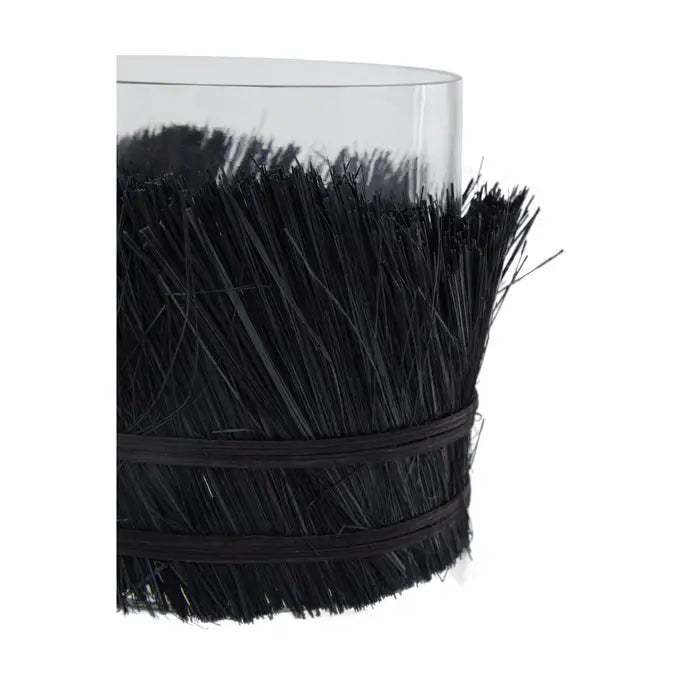 Kuba Black Small Candle Holder