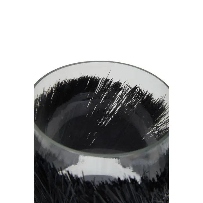 Kuba Black Small Candle Holder