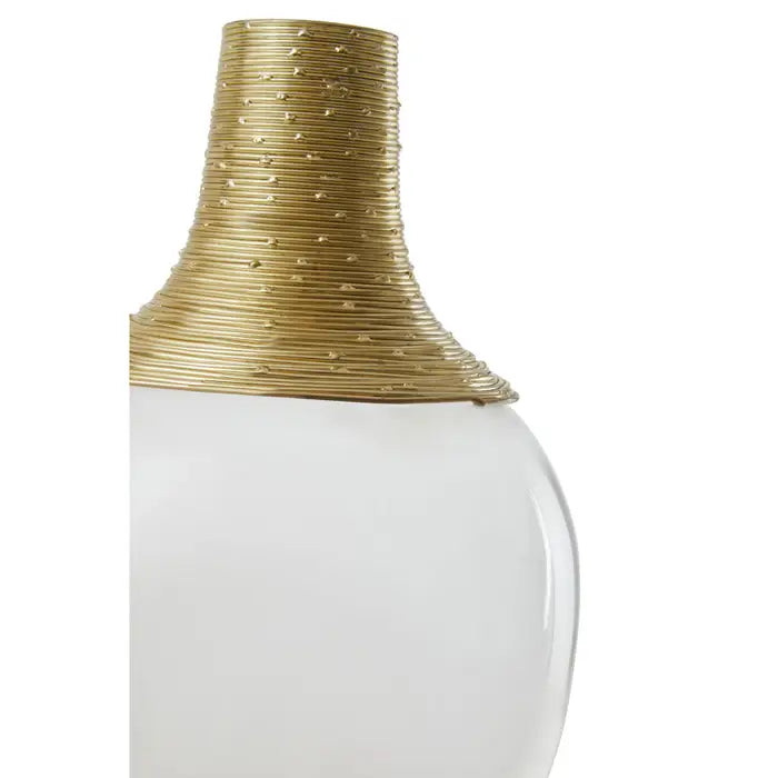 Goole Glass And Gold Small Vase