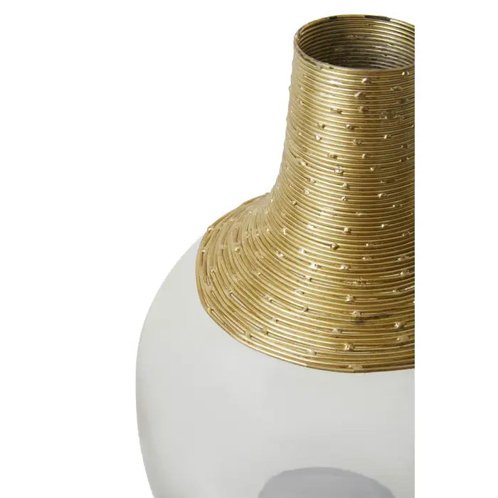 Goole Glass And Gold Small Vase