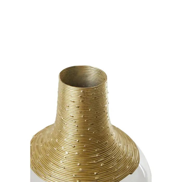 Goole Glass And Gold Small Vase