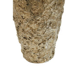 Akola Small Gold Textured Metal Vase