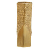 Dante Small Gold Textured Vase