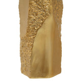 Dante Small Gold Textured Vase