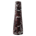 Sally Red Marble Tapered Vase