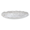 Solmo Large Silver Finish Lotus Leaf Plate