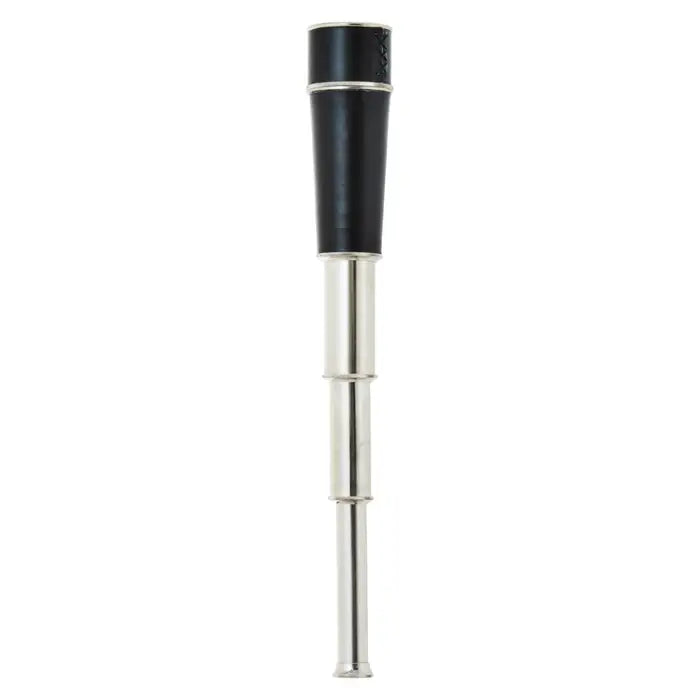 Chestnut Black Leather Effect Telescope