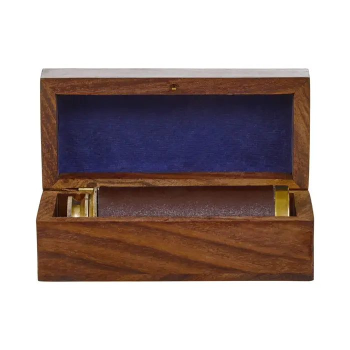 Chestnut Brown Leather Effect Telescope
