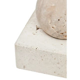 Tibor Travertine Sculpture