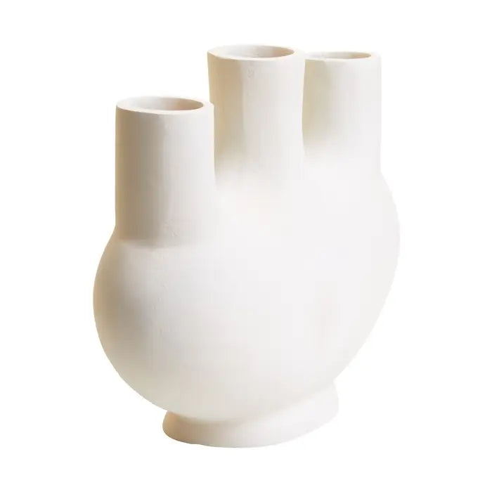 Hamper Small Cream Vase